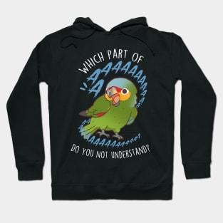 Red-lored Amazon Parrot Aaaa Hoodie